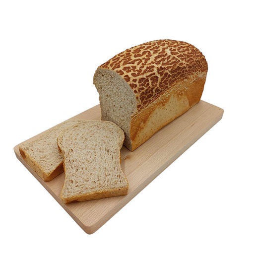 Afbeelding van Bruin tarwebrood met tijgerkorst