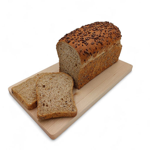 Afbeelding van Zonneveld bruin meergranenbrood met zonnebloempitten deco heel