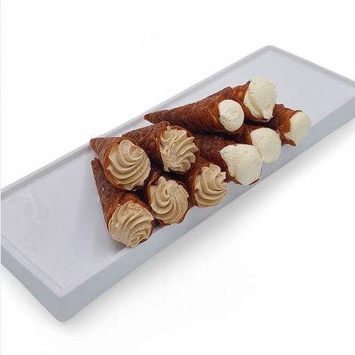 Afbeelding van Crèmehoorntjes (10 stuks)