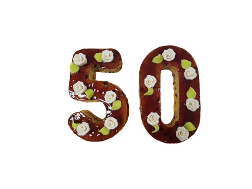 Afbeelding van Krentenbrood cijfer