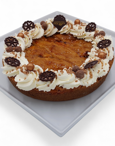 Afbeelding van Appeltaart met slagroom